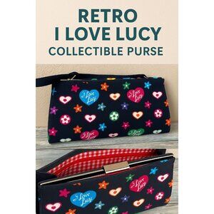 1990s “I Love Lucy” Satchel Purse – Licensed CBS/Desilu by Jennifer C. Inc.,